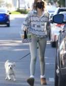 Kaia Gerber Booty in Tight Leggings Out in West Hollywood