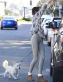 Kaia Gerber Booty in Tight Leggings Out in West Hollywood