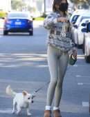 Kaia Gerber Booty in Tight Leggings Out in West Hollywood