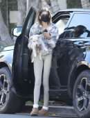 Kaia Gerber Booty in Tight Leggings Out in West Hollywood