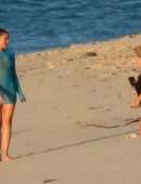 Khloe Kardashian Booty in a See-Through Dress Photoshoot in Turks and Caicos