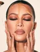 Kim Kardashian Bathing in Honey for Photoshoot
