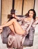 Kim Kardashian Booty, Photoshoot for Skims Silk - February 2021