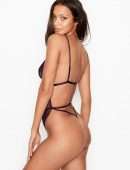Lais Ribeiro Booty in Victoria’s Secret Lingerie Photoshoot