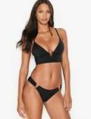 Lais Ribeiro Booty in Victoria’s Secret Lingerie Photoshoot