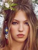 Lila Grace Moss in Vogue Japan Magazine - April 2021