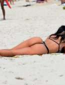 Liziane Gutierrez Booty in Bikini at the Beach
