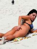 Liziane Gutierrez Booty in Bikini at the Beach