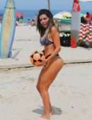 Liziane Gutierrez Booty in Bikini at the Beach