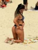 Liziane Gutierrez Booty in Bikini at the Beach