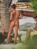 Lourdes Leon Booty in a Tiny String Bikini at a Beach in Tulum