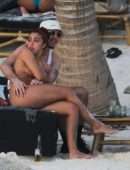 Lourdes Leon Booty in a Tiny String Bikini at a Beach in Tulum
