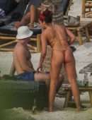 Lourdes Leon Booty in a Tiny String Bikini at a Beach in Tulum