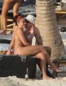 Lourdes Leon Booty in a Tiny String Bikini at a Beach in Tulum