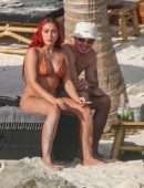 Lourdes Leon Booty in a Tiny String Bikini at a Beach in Tulum