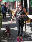 Miley Cyrus Booty, Walking her Dog Out in Beverly Hills
