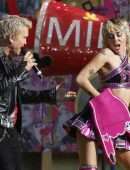 Miley Cyrus at Super Bowl Pre-Game Show 2021