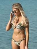 Nicole O'Brien Booty in Bikini On a Beach in Dubai