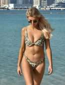 Nicole O'Brien Booty in Bikini On a Beach in Dubai