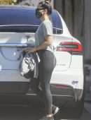 Olivia Munn Booty, Leaving a Workout in West Hollywood