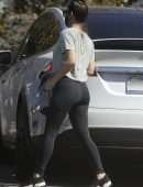 Olivia Munn Booty, Leaving a Workout in West Hollywood