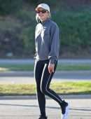 Sofia Richie in Tights for a Morning Walk in LA