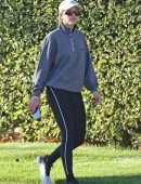 Sofia Richie in Tights for a Morning Walk in LA