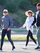 Sofia Richie in Tights for a Morning Walk in LA