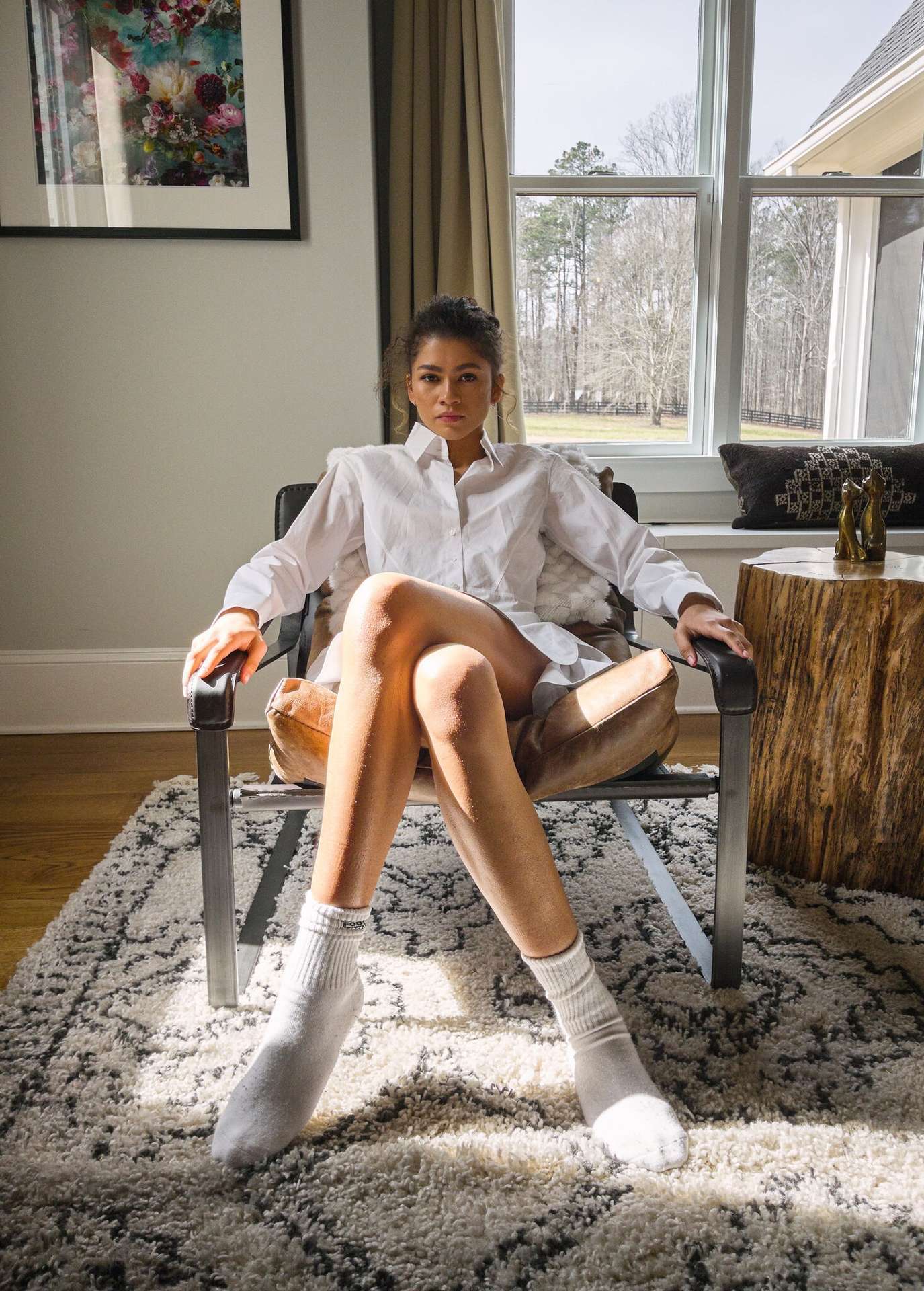Zendaya Coleman Leggy for The New York Times