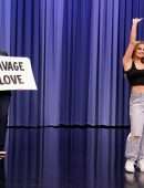 Addison Rae on "The Tonight Show Starring Jimmy Fallon" in NYC