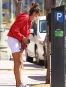 Alessandra Ambrosio Leaving a Pilates Session in Brentwood