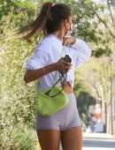 Alessandra Ambrosio Booty in a Tight Shorts Out in Brentwood