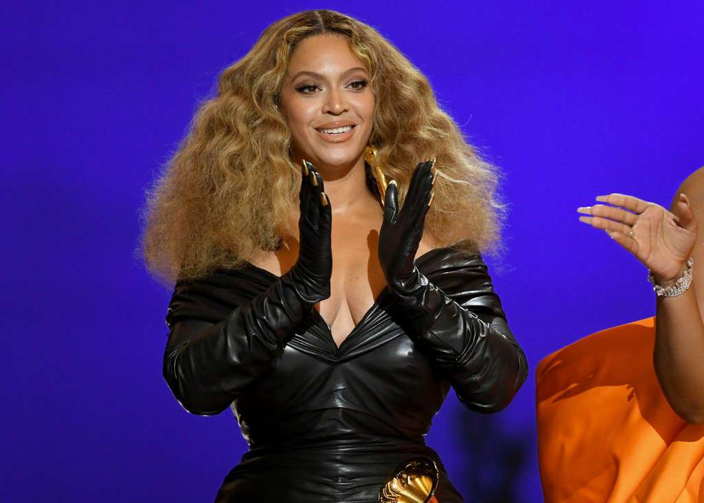 Beyonce Knowles at 63rd Annual Grammy Awards in Los Angeles