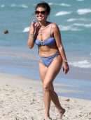 Chanel West Coast Booty in Bikini on the Beach in Miami