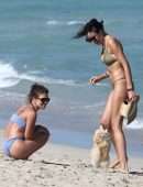Chanel West Coast Booty in Bikini on the Beach in Miami