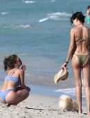 Chanel West Coast Booty in Bikini on the Beach in Miami
