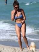 Chanel West Coast Booty in Bikini on the Beach in Miami