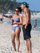 Chanel West Coast Booty in Bikini on the Beach in Miami