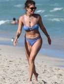 Chanel West Coast Booty in Bikini on the Beach in Miami