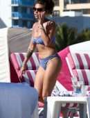 Chanel West Coast Booty in Bikini on the Beach in Miami
