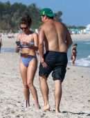 Chanel West Coast Booty in Bikini on the Beach in Miami