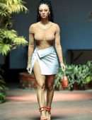 Draya Michele in Skirt Running Errands in Los Angeles