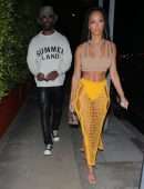 Draya Michele Booty on a Romantic Date Night at Giorgio Baldi in Santa Monica