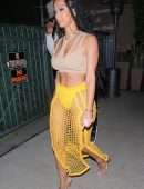 Draya Michele Booty on a Romantic Date Night at Giorgio Baldi in Santa Monica