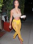 Draya Michele Booty on a Romantic Date Night at Giorgio Baldi in Santa Monica