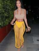 Draya Michele Booty on a Romantic Date Night at Giorgio Baldi in Santa Monica