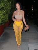 Draya Michele Booty on a Romantic Date Night at Giorgio Baldi in Santa Monica
