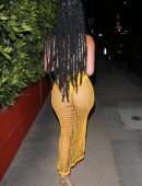 Draya Michele Booty on a Romantic Date Night at Giorgio Baldi in Santa Monica