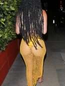 Draya Michele Booty on a Romantic Date Night at Giorgio Baldi in Santa Monica