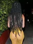 Draya Michele Booty on a Romantic Date Night at Giorgio Baldi in Santa Monica